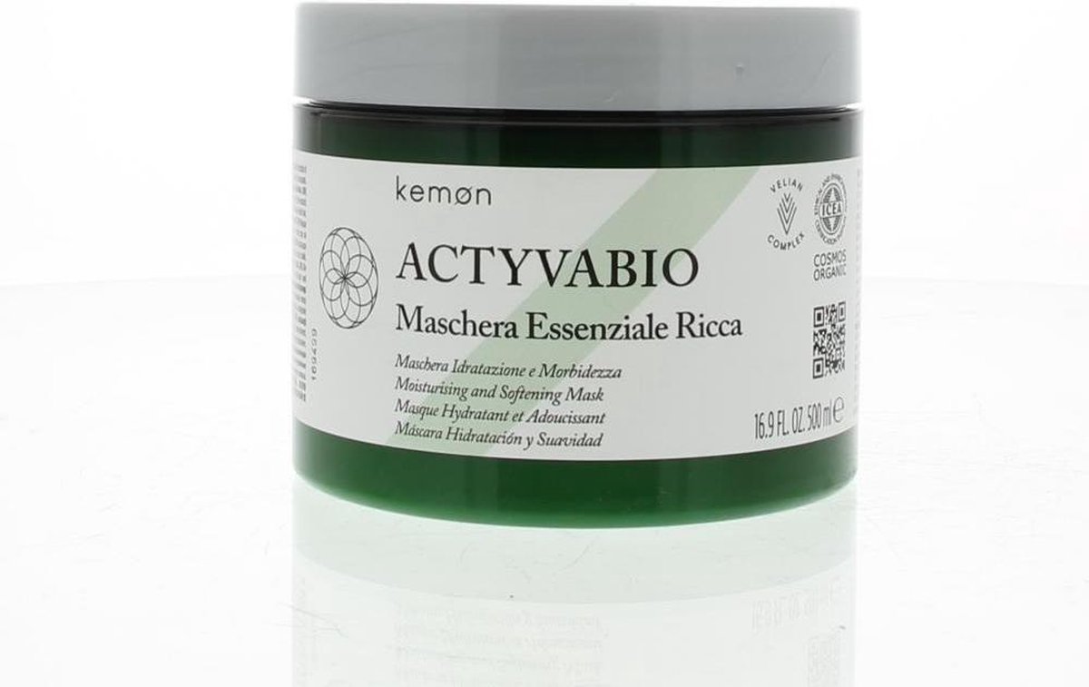 Kemon Masker Actyvabio Essenziale Ricco Maschera