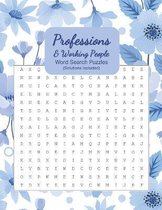 Professions & Working People Word Search Puzzles (Solutions Included)