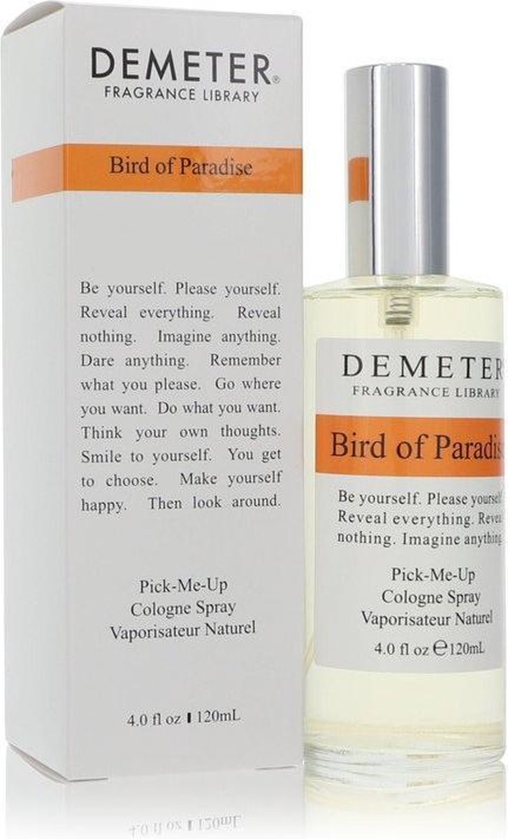 Demeter Bird Of Paradise Cologne Spray (unisex) 120 Ml For Men