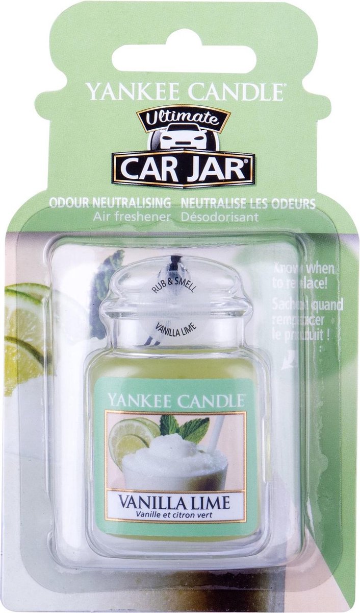 Goedkoopste Yankee Candle - Vanilla Lime Ultimate Car Jar