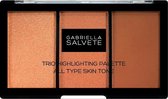 Gabriella Salvete - Trio Highlighting Palette - Brightener Palette 15 G