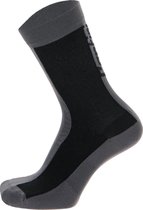 Santini Fietssokken zomer Zwart Heren - Cubo Light Summer Socks Black - XS/S