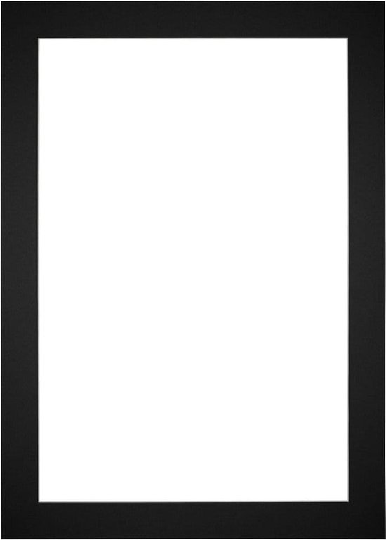Votre Déco Passe-Partout - Format cadre 50x70cm - Format photo 40x60 cm - Zwart