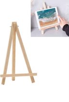 4 STUKS Houten Desktop Mobiele Telefoon Ipad Stand Platte Opvouwbare Mini Ezel, Kleur: Klein