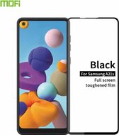 Voor Samsung Galaxy A21S MOFI 9H 2.5D Volledig scherm Gehard glasfilm (zwart)