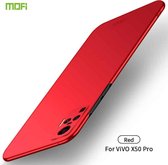 Voor Vivo X50 Pro MOFI Frosted PC Ultradunne harde hoes (rood)