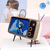 Desktop Retro Bluetooth Audio Mobiele telefoon TV-standaard Luie mobiele telefoonstandaard (bruin Bluetooth)