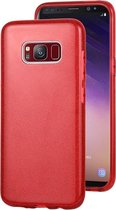 Voor Galaxy S8 TPU Glitter All-inclusive beschermhoes (rood)