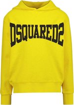 Dsquared2 Hoodie logo Geel  kids maat 176