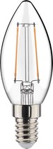 LED Lamp - Filament - Lonary Syno - 2W - E14 Fitting - Warm Wit 2700K - Transparent Helder - Glas