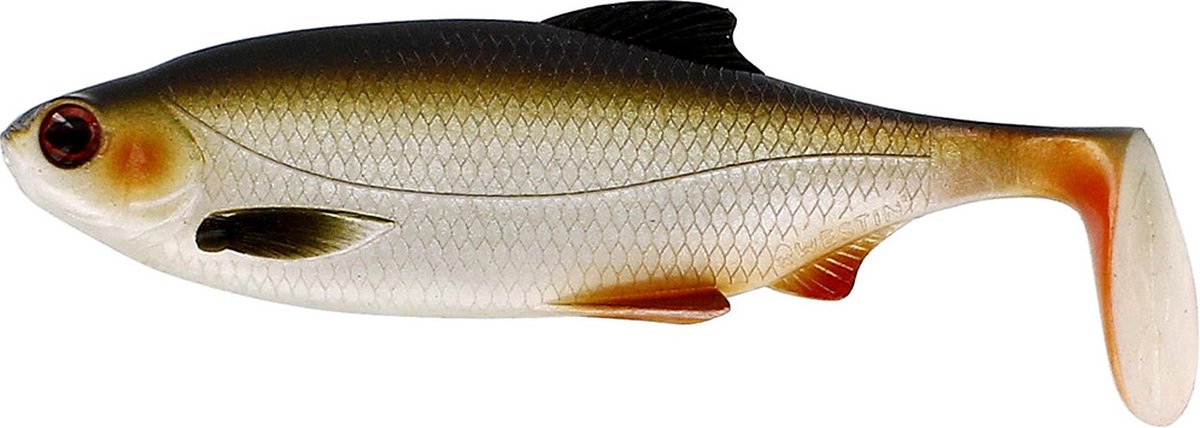 Westin Ricky the Roach Shadtail - Lively Roach - 14cm - 42g - Rood