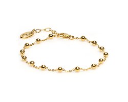 foto van Karma 94021 Armband -Silver Goldplated (Lengte: 16.00 cm)