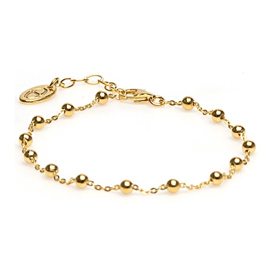 Karma 94021 Armband -Silver Goldplated (Lengte: 16.50-19.00 cm)