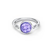 Swarovski Tahlia Ring  (Maat: 60) - Zilverkleurig