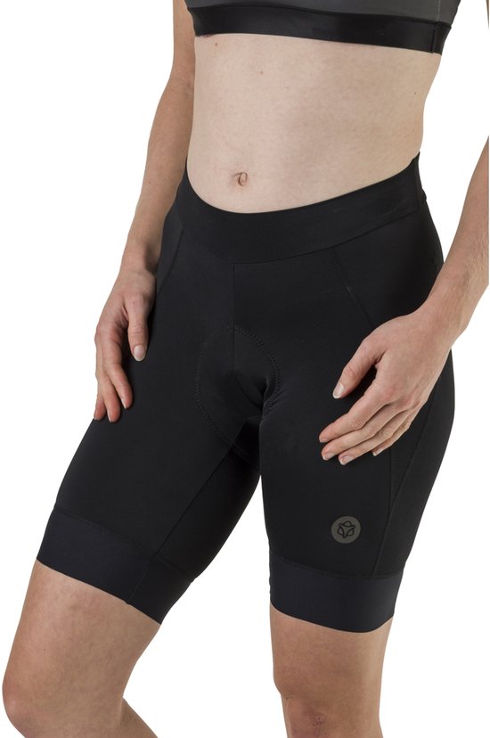 AGU Prime II Essential Fietsbroek - Fietsbroek Dames met Zeem - Wielrenbroek Dames - Zwart - S van AGU — afbeelding 3