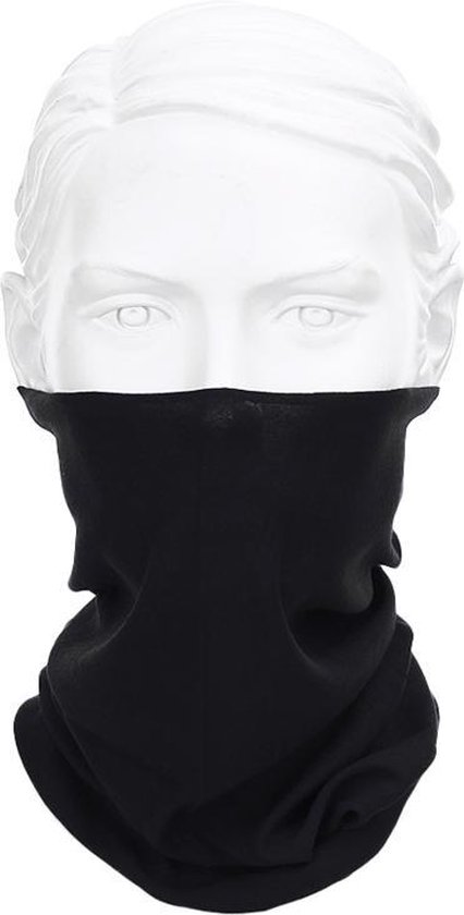 Gezichtsbedekking sjaal - Face Wrap zwart