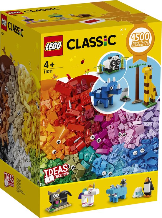 LEGO Classic Stenen en Dieren - 11011 | bol.com