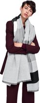 Su.B.dgn Sjaal Dames Winter - Zachte Omslagdoek - Oversized  200 x 75cm - Grijs