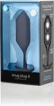 Snug Plug 4 - Black - Anal Beads