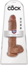 King Cock 10" Cock with Balls - Realistic Dildos