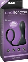 Rechargeable Ass-Gasm Pro - Black - Butt Plugs & Anal Dildos