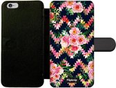 Wallet case - geschikt voor iPhone 6s Plus - Floral N°2