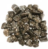 Zilveren blad Jaspis Gepolijste steen 250 gram