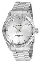 Invicta Specialty 29501 Heren Horloge - Waterdicht - Analoog - Quartz Uurwerk - Roestvrij Staal met zilveren Wijzerplaat - 43mm