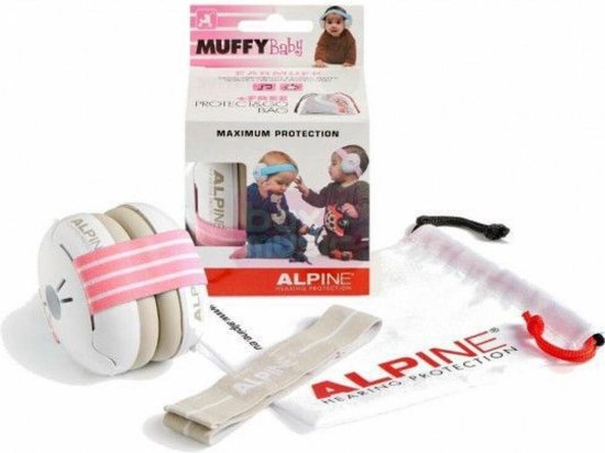 paniek Lift scheiden Alpine Muffy Baby Pink Gehoorbescherming voor Baby en Peuter - SNR 23 dB -  Roze | bol.com