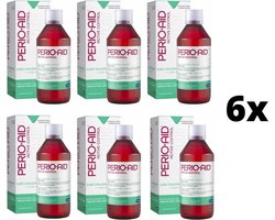 6x Perio-Aid Active Control 0,05% Mondspoelmiddel - Voordeelpakket