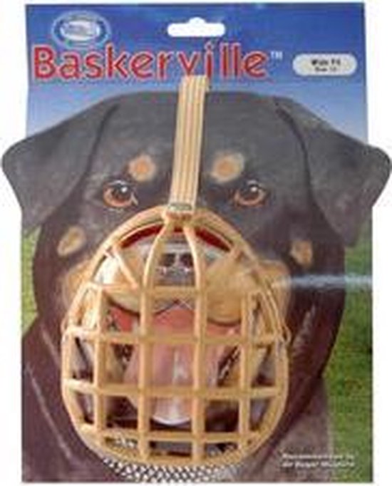 Baskerville Muilkorf nr. 13 - Hond - Lengte 7,6 cm - Omtrek 38 cm - Voor  Boxer | bol