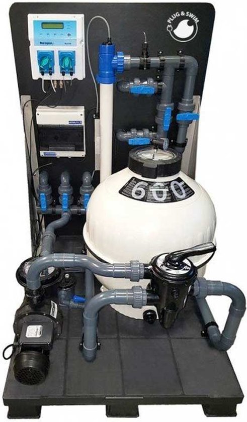 Plug & Swim filter pallet