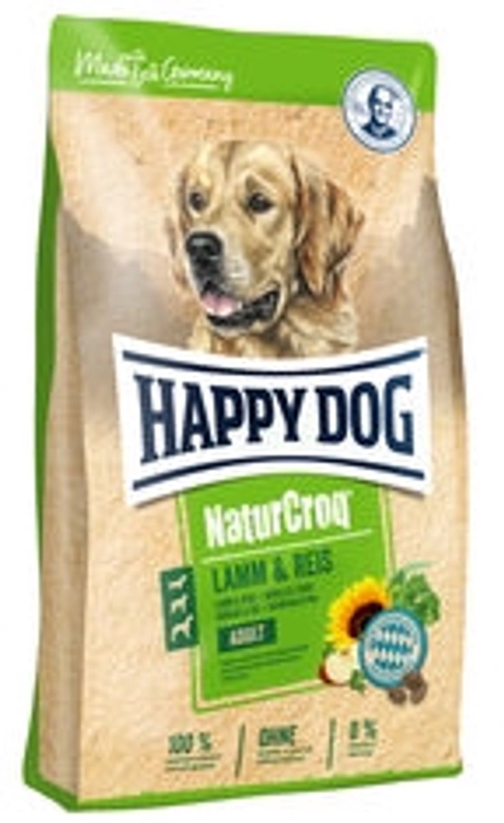 Happy Dog Happy Dog NaturCroq Lamm & Reis (lam en rijst) - 4 kg