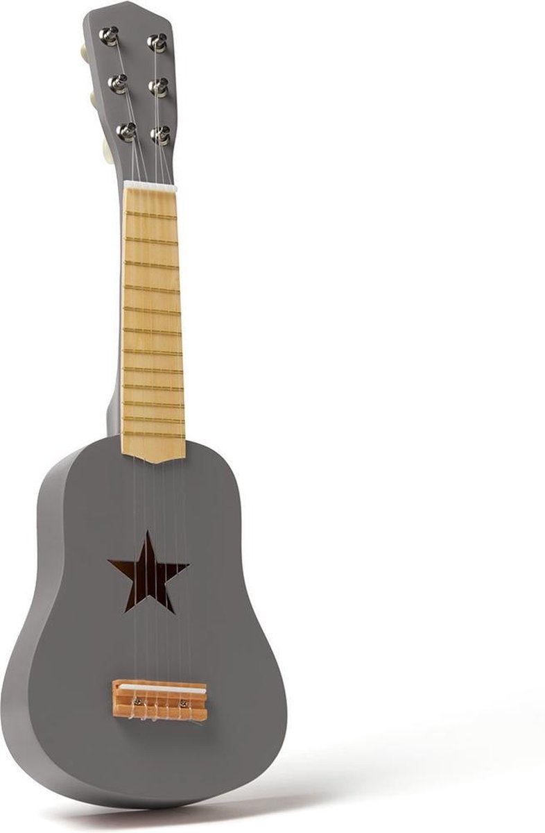 Kids Concept Houten Gitaar - grijs
