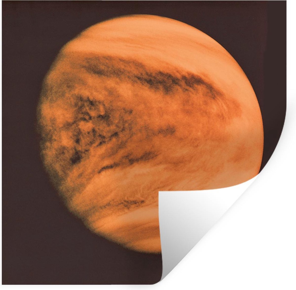 Muursticker Venus De planeet Venus bij