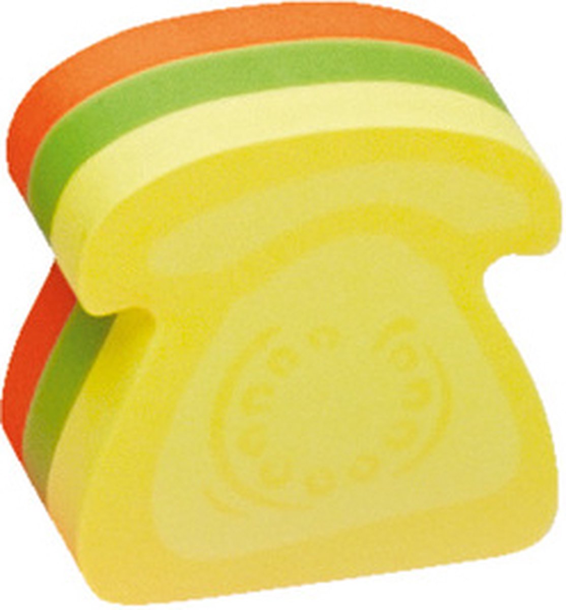 Info Notes Info shaped sticky notes - 50x50mm telefoon assorti 225 v