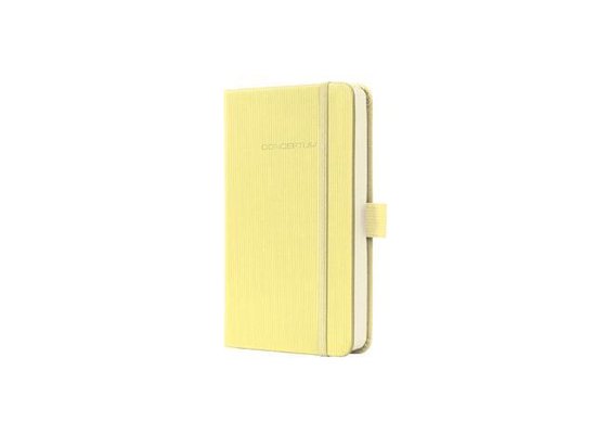 notitieboek Sigel Conceptum Design hardcover A6 Smooth Yellow gelinieerd
