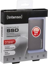Intenso SSD Premium 512 GB Externe SSD harde schijf USB 3.2 Gen 1 (USB 3.0) Antraciet 3823450