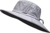 Coolibar - UV-golfhoed voor volwassenen - Fore - Staalgrijs - maat S/M