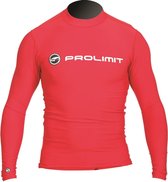 Prolimit Zwemshirt Heren lange mouwen - Rood - Maat M