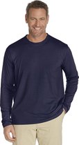 Coolibar UV shirt Longsleeve Heren - Donkerblauw - Maat L