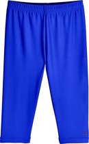 Coolibar - UV-zwemcapri voor meisjes - blauw