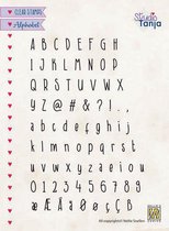 ALCS005 Clear Stamps Alphabet Javi - Nellie Snellen stempel - letters&amp; cijfers Alfabet tweedehands  Nederland