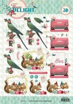 Studio Light Knipvellen 10vel A4 Flower Delight nummer 1336