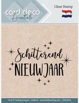 Card Deco Essentials - Clear Stamps - Schitterend Nieuwjaar