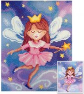 Crafts too Diamond Art CTDCP1 - Fairy Princess 28 x 36 cm