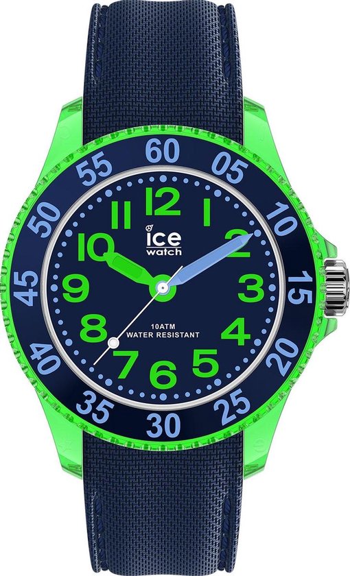 ICE cartoon IW018931 horloge - Siliconen - Blauw -