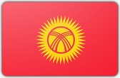 Vlag Kirgizië - 150 x 225 cm - Polyester