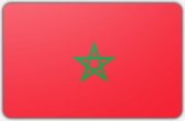 Vlag Marokko - 150 x 225 cm - Polyester