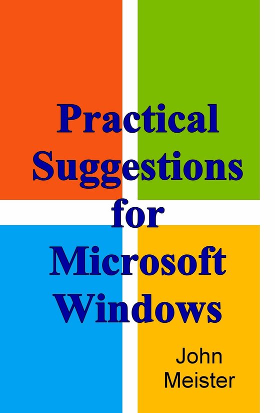 Practical Suggestions For Microsoft Windows - cover